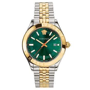 versace hellenyium green sunray dial|versace hellenyium dial.